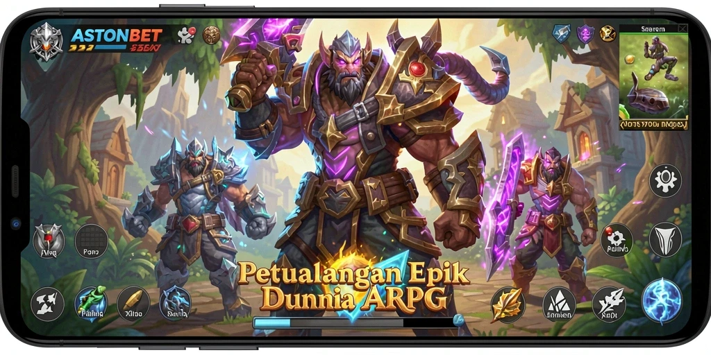 Tampilan gameplay menakjubkan di ASTONBET dengan aksi petualangan yang seru.