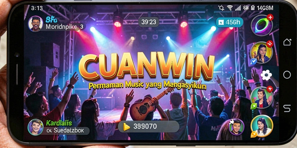 Tampilan gameplay CUANWIN yang menarik dan interaktif.
