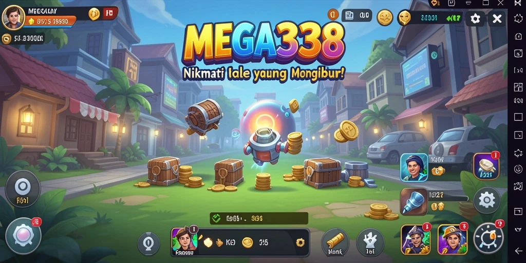 Screenshot MEGA338 menampilkan gameplay Idle yang seru dan mengasyikkan.