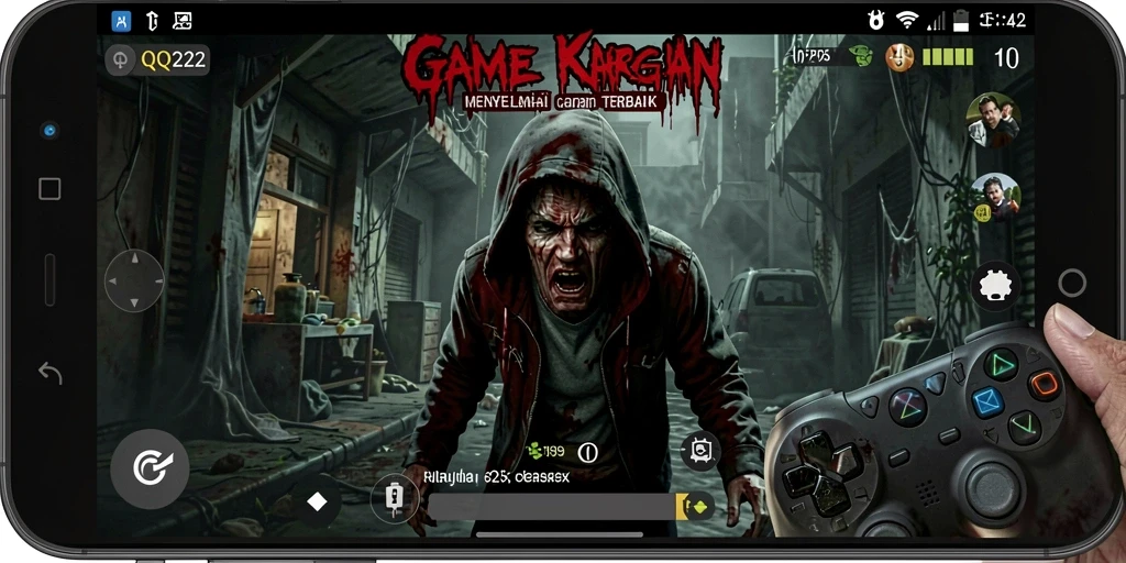 Tampilan gameplay <strong>QQ222</strong> yang mendebarkan dan penuh ketegangan.
