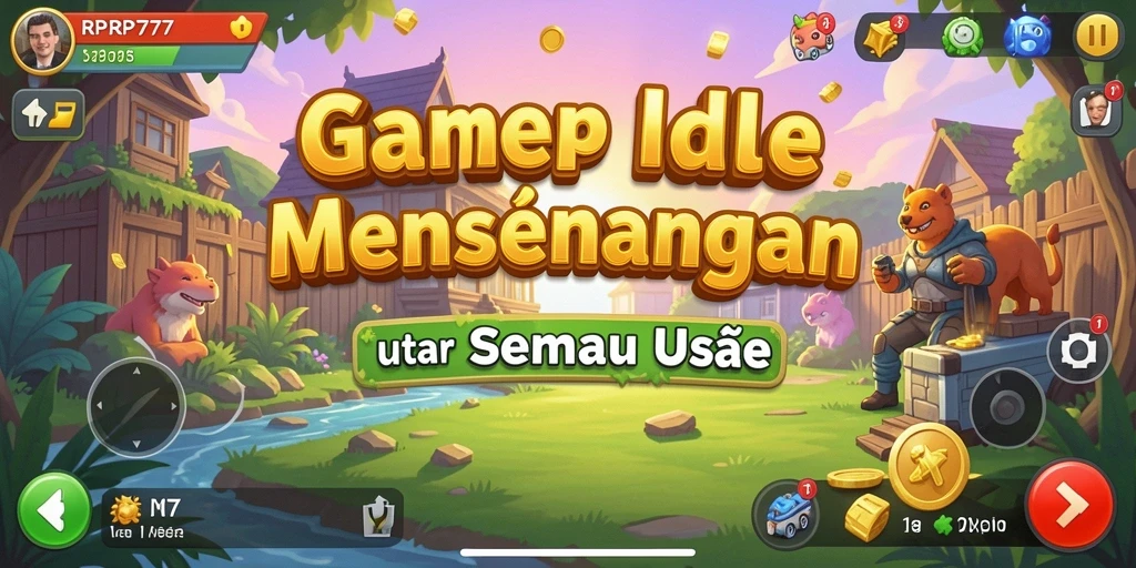 Tampilan gameplay RPRP777 yang menarik dan colorful.