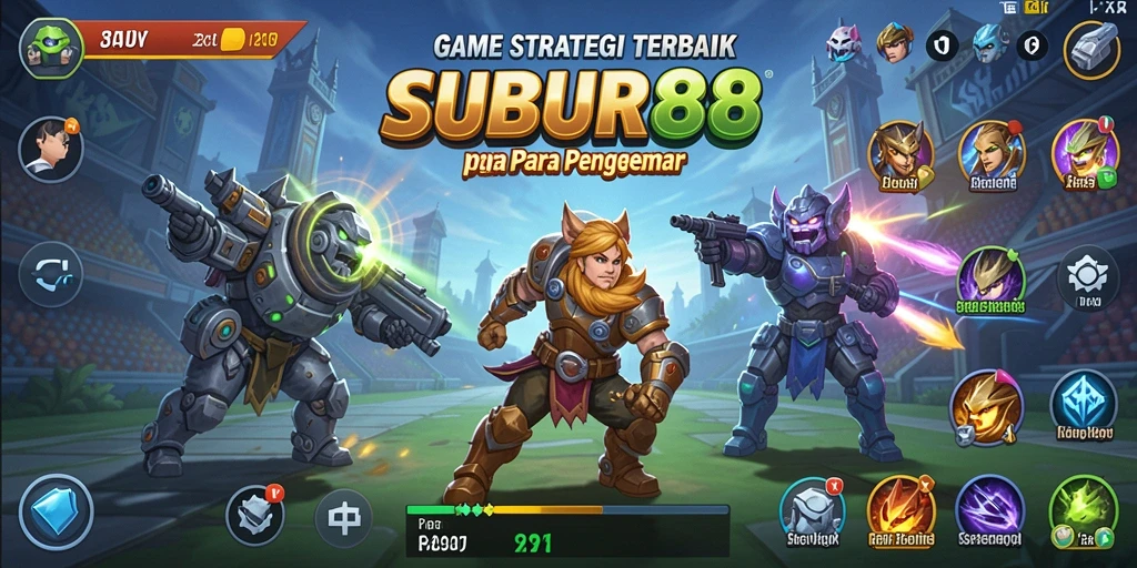 Gameplay menantang dan seru di SUBUR88 yang memicu adrenalin.